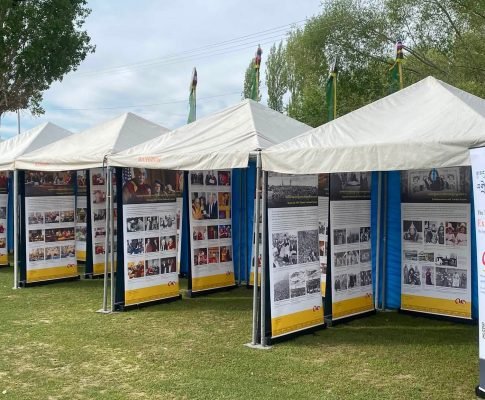 The Mega Gallery Exhibition: The Legacy of the Dalai Lama presented in Ladakh to mark the 91st birthday of His Holiness the Dalai Lama